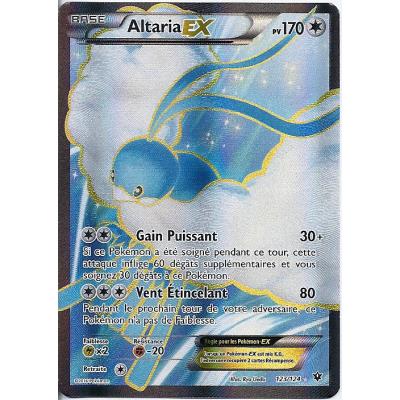 Carte Pokemon - XY10 - Impact des Destins - Altaria - PV 170 - 123/124 - Ex - Ultra Rare - Full Art - VF