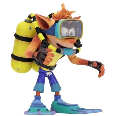 Figurine d'action Crash Bandicoot - Deluxe Scuba