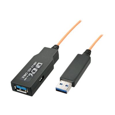 LINDY USB 3.0 Active Optical Cable - USB-uitbreider - SuperSpeed USB 3.0