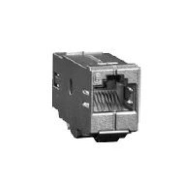 Module RJ45 encastrable E-Dat CAT 6 Metz Connect 1309A0-I