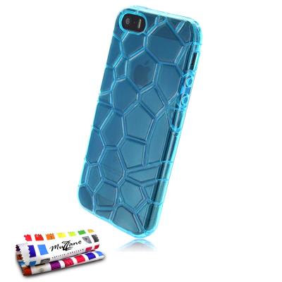 Coque Semi-Rigide Ultra-Slim Arctique Premium Bleu lagon pour APPLE IPHONE 5