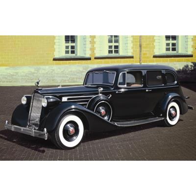 Maquette voiture personnelle de staline et figurines : packard twelve 1943 icm