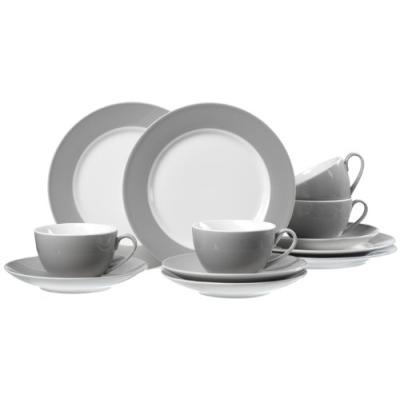 ritzenhoff & breker 597219 doppio service à café gris 12 pièces