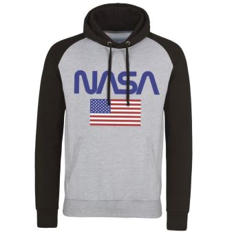 NASA - Baseball Sweat Hoodie - Old Glory - (XL) - 1