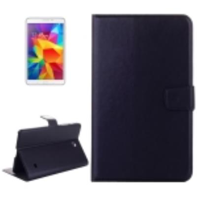 Galaxy Tab 4 8.0 T330 : Coque Housse Cuir (PU) Bleu « Texture Peau »