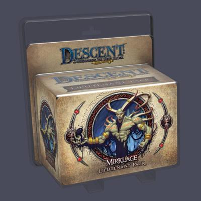 Fantasy Flight Games - Descent Seconde Edition - Lieutenant Pack : Gargan Mirklace