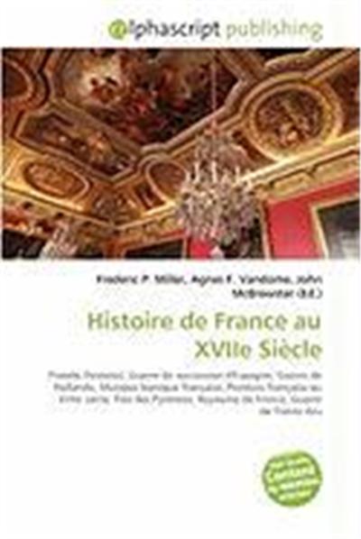 Histoire de France Au Xviie Sicle