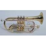 Cornet En Plastique Noir Classic Cantabile MardiBrass - Sib - Parfait Pour Débutants Et Extérieur - Livré Avec Étui