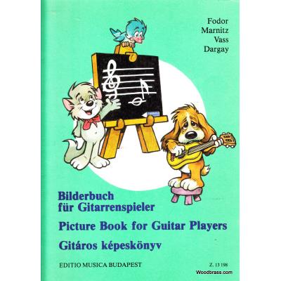 Partitions classique EMB (Editio Musica Budapest) PICTURE - BOOK FOR GUITAR PLAYERS - GUITARE Guitare
