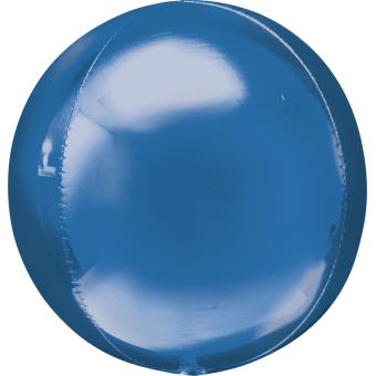 Ballon Sphère Mylar Bleu - 1