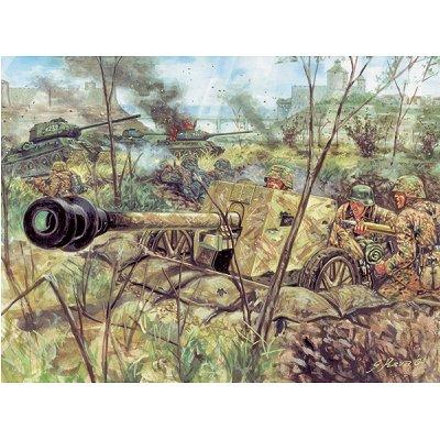 PAK 40 AT Gun with servants