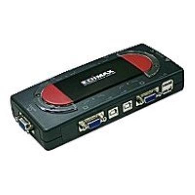 Edimax EK-4PSK - KVM / USB switch - 4 poorten - desktop