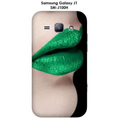 Coque Samsung Galaxy J1 - SM-J100H Rouge à lèvres Lucite Green