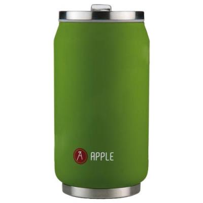 Canette isotherme 33cl vert soft touch A-1826