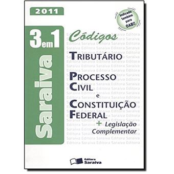 Codigos 3 Em 1 - Tributario Processo Civil E - 1