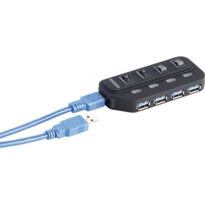 Hub Actif 4 Ports Autonomes USB 3.0
