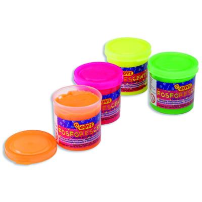4 pots de peinture phosphorescente