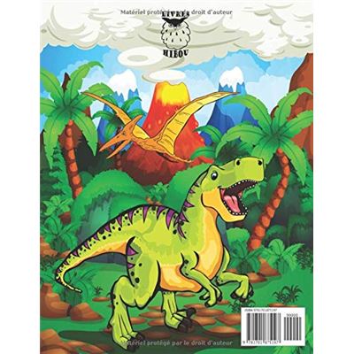 Dinosaure Livre de Coloriage: pour les Enfants de 4 à 8 ans, Coloriage Dino préhistorique pour garçons et filles : Press, Golden Age, Willow, Enchanted, Mack, Roslen Roy