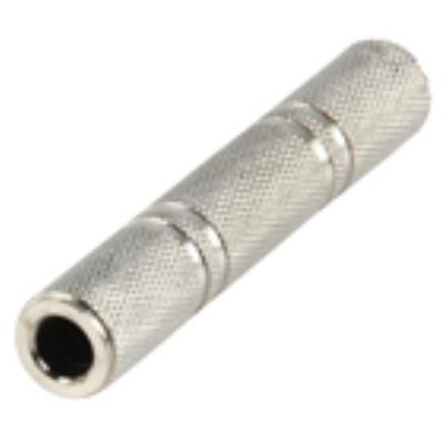Valueline adapter plug 6.35mm stereo socket to 6.35mm stereo socket