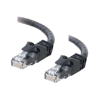C2G Cat6 Booted Unshielded (UTP) Crossover Patch Cable - câble inverseur - 5 m - noir
