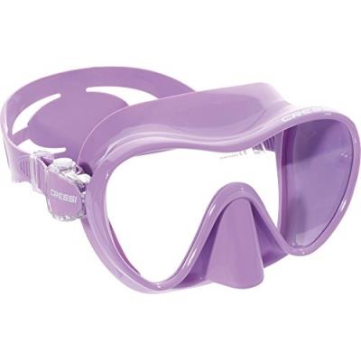 Cressi f1 jr frameless masque enfant de plongée natation lilas