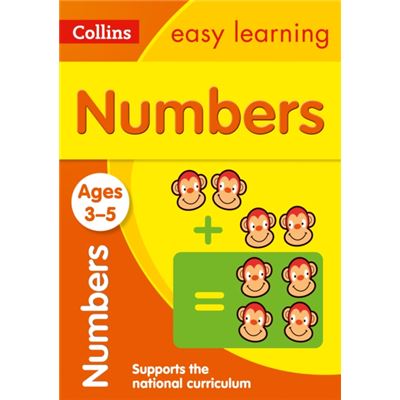 Numbers Ages 3-5: New Edition (Collins Easy Learning Preschool) (Paperback)