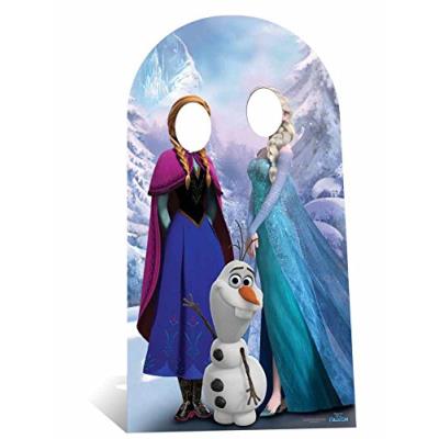 Star cutouts - stsc760 - figurine géante passe-tête ctn adulte - reine des neiges