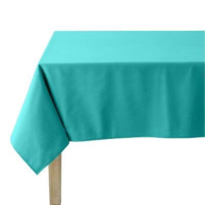 Coucke - Nappe ronde unie Turquoise - Traité TEFLON- 180 cm