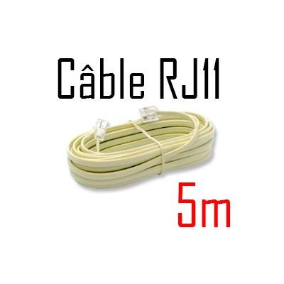 Fnac Câble RJ11 ADSL - 10 mètres - Câbles ADSL - Achat & prix