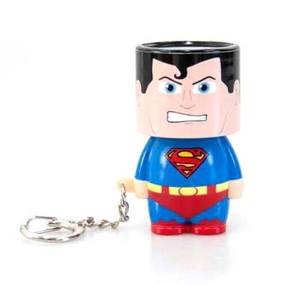 Porte-clés Clip On DC Comics - Superman avec LED