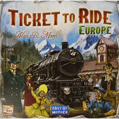 Days of Wonder - Aventuriers du rail. Europe - Ticket to Ride Europe - Langue: anglais