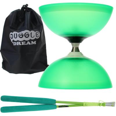 Kit diabolo Vision Free vert + baguettes superglass + sac