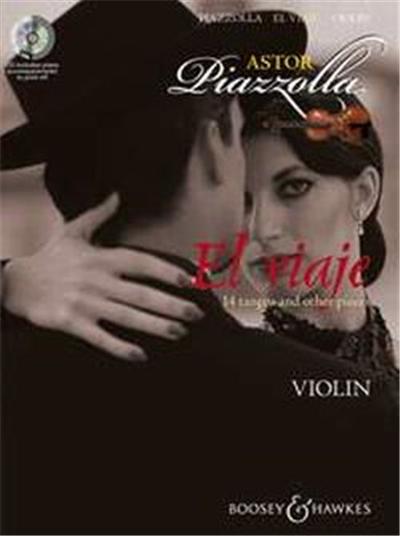Piazzolla Astor El Viaje Violon/Piano +Cd