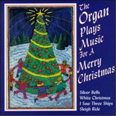 The Organ Plays Music for a Merry Christmas