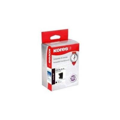 Kores cartouches dencre recharges pour hp cc654ae, noir g1711bk