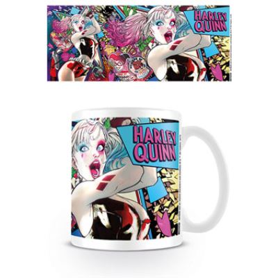 Batman mug Harley Quinn Neon