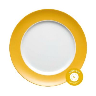 Thomas 10850-408502-28252 Sunny Day Set De 6 Assiettes À Dîner Jaune