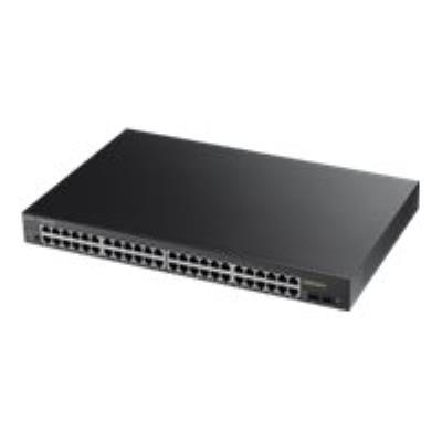 Zyxel GS1900-48HP - switch - 48 poorten - intelligent - rack-uitvoering