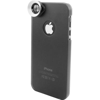 Coque avec Objectif 2 en 1 Grand Angle et Macro Moxie pour iPhone 5 / 5S