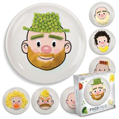 Assiette visage à décorer Garçon - Food Face