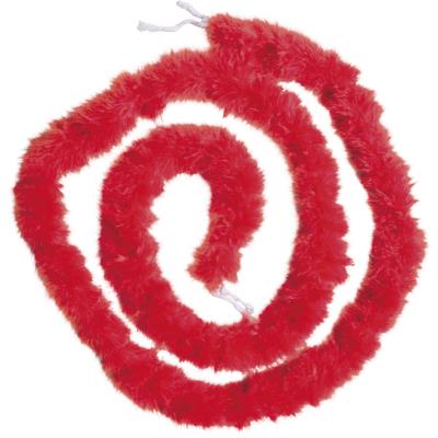 Marabou Boa Rouge - Accessoire