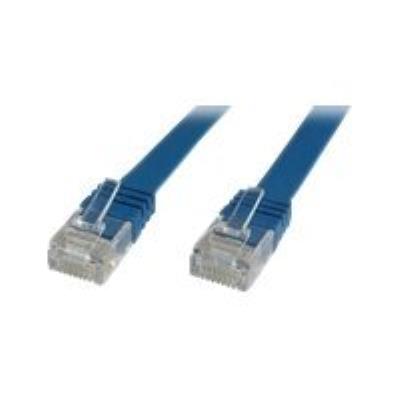 MicroConnect UltraFlat - netwerkkabel - 5 m - blauw