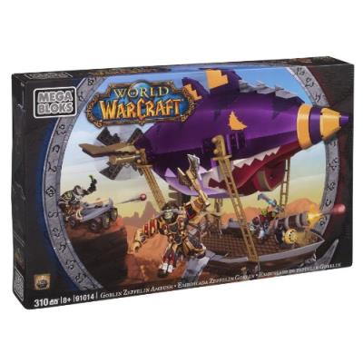 Megabloks - 91014u - jeu de construction - world of warcraft - goblin zeppelin ambush