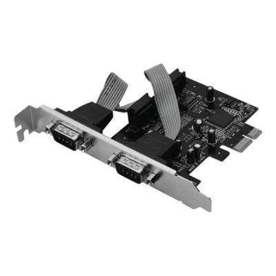 DIGITUS DS-30000-1 - Adaptateur série - PCIe - 2 ports