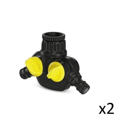 Kit de 2 Prises robinet 2 voies - 2.645-199.0