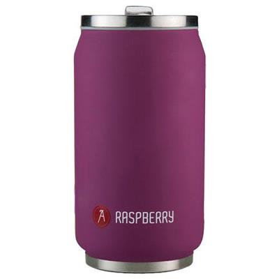 Canette isotherme 33cl violet soft touch A-1824