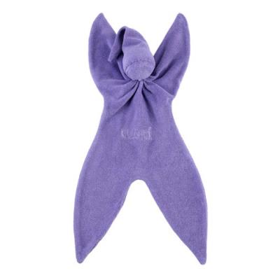 Doudou cuski bio en coton violet (berry)