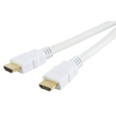 HQ - CABLE-557W-10 - Câble HDMI 1.3 plaqué Or - 10 m - Blanc