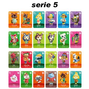 Nintendo Paquet de 3 Cartes : Animal Crossing - série 3 (1 Carte + 2  Standard) : : Jeux vidéo