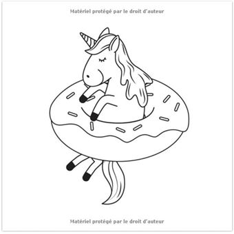 Mes coloriages de licornes - Livre de coloriage pour enfant (3-6